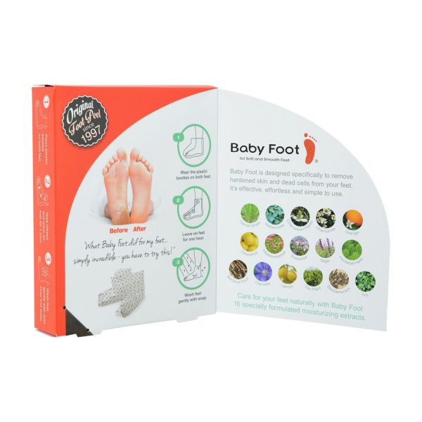 Baby Foot Exfoliation Foot Peel For Men on Sale