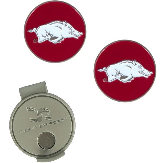 Team Effort Collegiate Hat Clip and 2 Ball Markers Cheap