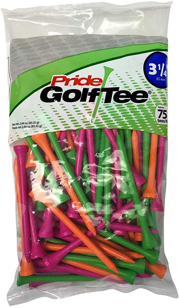 Pride Sports Wood Golf Tees - 3.25  For Cheap