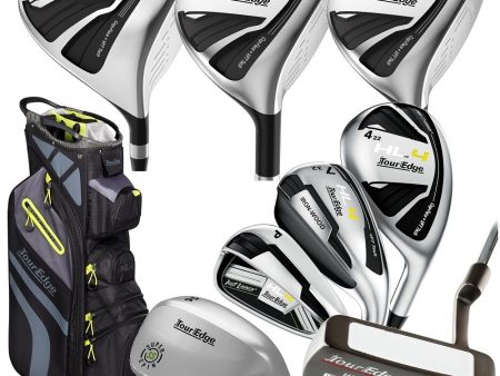 Tour Edge Hot Launch 4-To-Go Mens Complete Set - HL4 Offset Online now