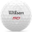 Wilson Staff 50 Elite Golf Balls Discount