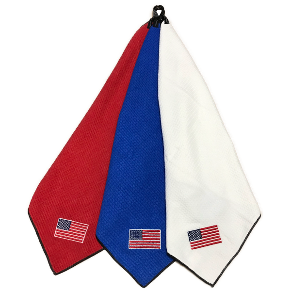 Joseph Elliott USA Embroidered Flag 18  x 18  Micro Fiber Towels Supply