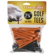 Powerbilt Golf Tees (50 Pack) - Orange Black - 2.75  Online Sale