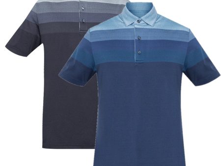 Jack Nicklaus Black Label by Perry Ellis Engineered Jacquard Polo Shirts Sale